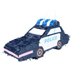 Polisbil Piñata Blå