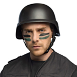 Taktik SWAT Hjälm Svart