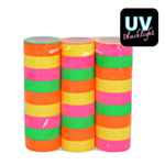 UV Neon Serpentiner Flerfärgade