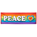Peace Pride Banderoll