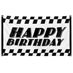 Happy Birthday Racerflagga
