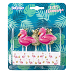 Flamingo & Ananas Tårtljus