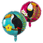 Rund Tropical Party Folieballong