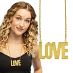 Love Halsband Guld