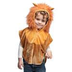 Lejon Poncho Barndräkt