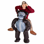 Uppblåsbar Gorilla Maskeraddräkt