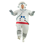 Uppblåsbar Astronaut Maskeraddräkt