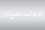 Girlang Tillykke Med Huen Vit