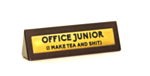 Titelskylt till Kontoret Office Junior