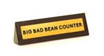 Kontor Titelskylt - Bean Counter