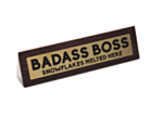 Kontor Titelskylt - Badass Boss