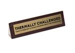 Kontorsskylt - Thermally Challanged