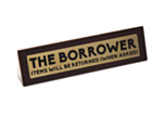 Kontorsskylt Titel - The Borrower
