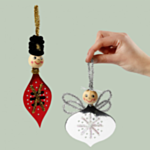 Soldat & Ängel Julgranspynt, DIY