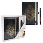 Harry Potter® Anteckningsbok & Penna Svart