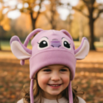 Stitch® Angel Öron Mössa Ljusrosa