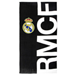 Real Madrid® Logo Handduk Svart