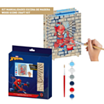 Spiderman® Trä Målarset