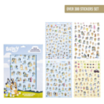 Bluey® Klistermärken Set