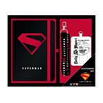 Superman® Anteckningsbok & Tillbehör Svart