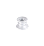 Glas Ljusstake Silver