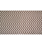 Chevron Jute Bordslöpare Brun