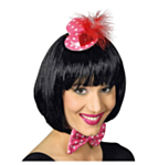 Mini Clownhatt Med Prickar Ljusrosa