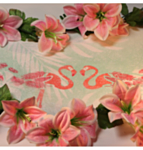 Romance Flamingo Bordslöpare Rosa