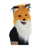 Räv Mask Med Päls