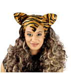 Tiger Peruk Med Öron