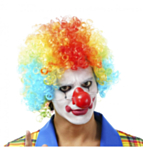 Clownperuk Regnbågsfärg