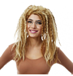Hippieperuk Blond