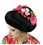 Geisha Peruk Svart