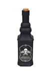 Halloween Giftflaska Svart