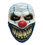Skrämmande Clown Latexmask
