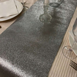 Glitter Premium Bordslöpare Silver