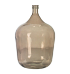 Stor Flaskformad Glasvas Mocca