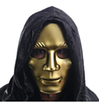 Anonymous Mask Guld
