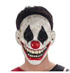 Leende Horror Clown Mask