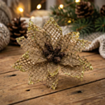 Konstgjorda Julstjärnor Jute