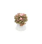 Konstgjord Blombukett Rosa Pastell