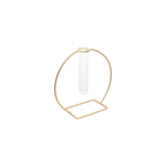 Blomvas Glas Guld