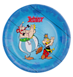 Asterix® Papperstallrikar Blå