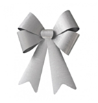 Stor Rosett Silver