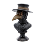 Plague Doctor Skulptur