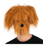 Hundmask Brun