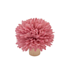 Träkork Med Blomma Rosa
