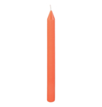 Räfflat Stearinljus Orange