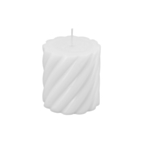 Spiral Blockljus Vit