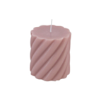Spiral Blockljus Gammelrosa
